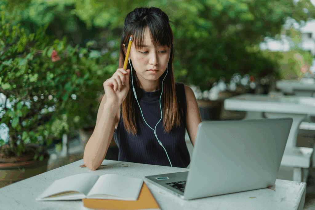 Professional woman finding clarity on where her value actually lives in her business